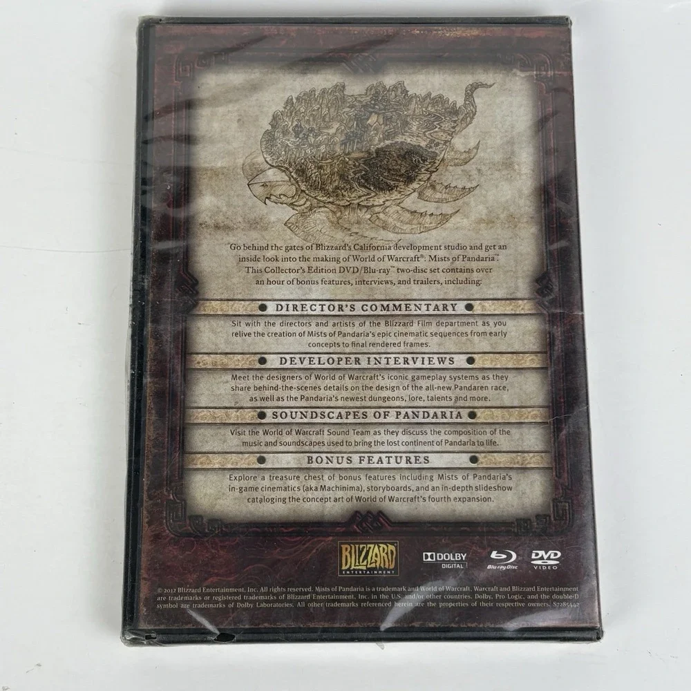 World of Warcraft Mists of Pandaris 4 Disc Game Behind the Scenes & Expansions